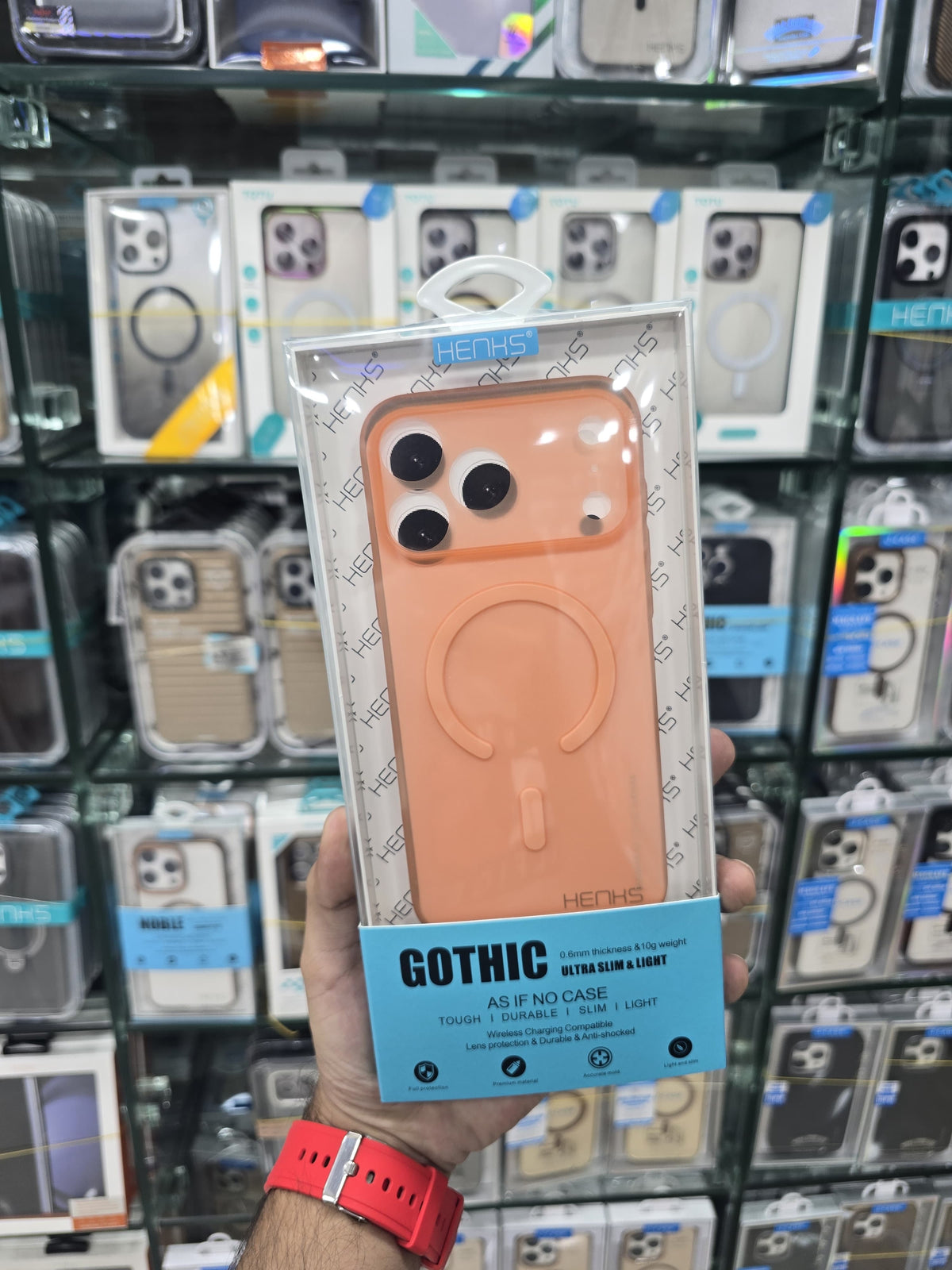 Henks MagSafe Air Skin 17 Pro Max