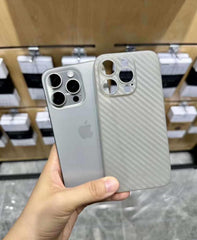 Aircarbon Natural Titanium iPhone 15 series