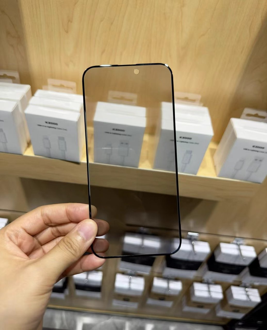 KZDOO HD Privacy Tempered Glass Protector 17 Pro Max