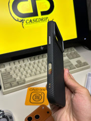 Dfangs Black Carbon Magsafe Case 17 Pro Max