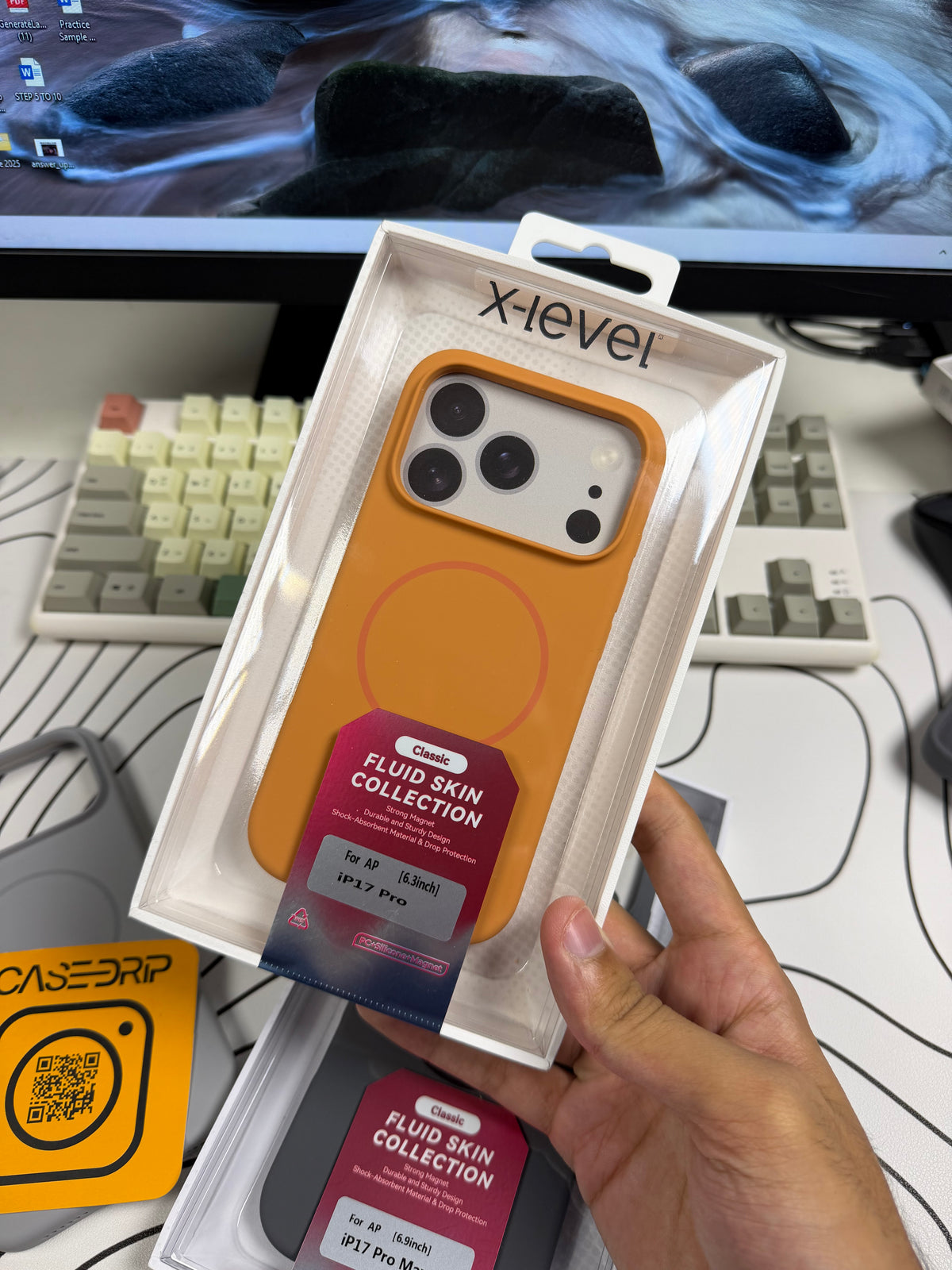 X level Fluid Skin Silicone MagSafe Cases