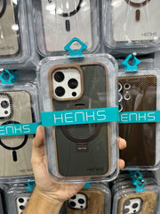 Henks Matt MagSafe Stand Case 16 pro max