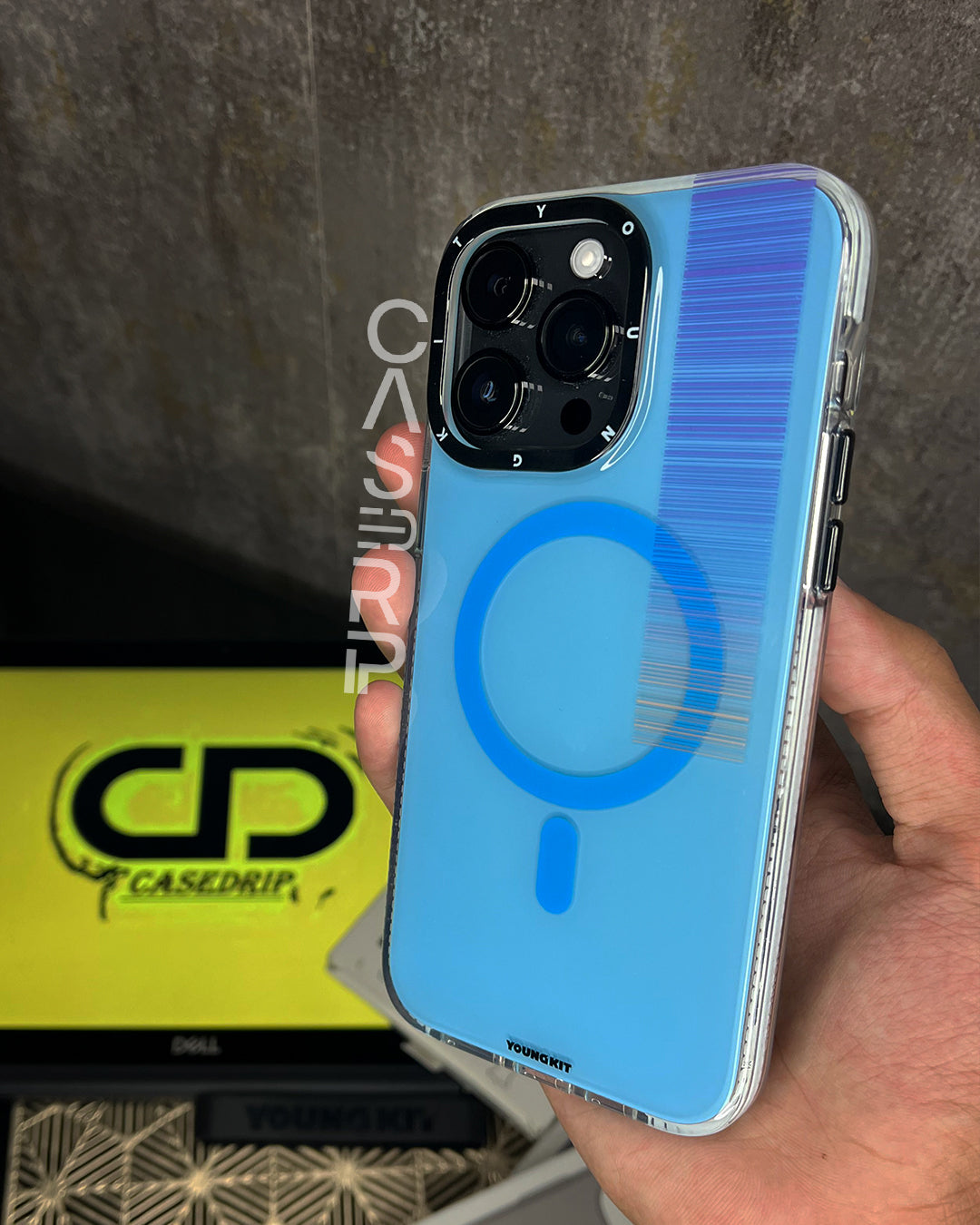 Orignal youngkit colour series Light Blue iPhone 14 Pro Max – CASEDRIP