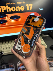 Youngkit Just Fun Magsafe Case Cosmic Orange 17 Pro Max