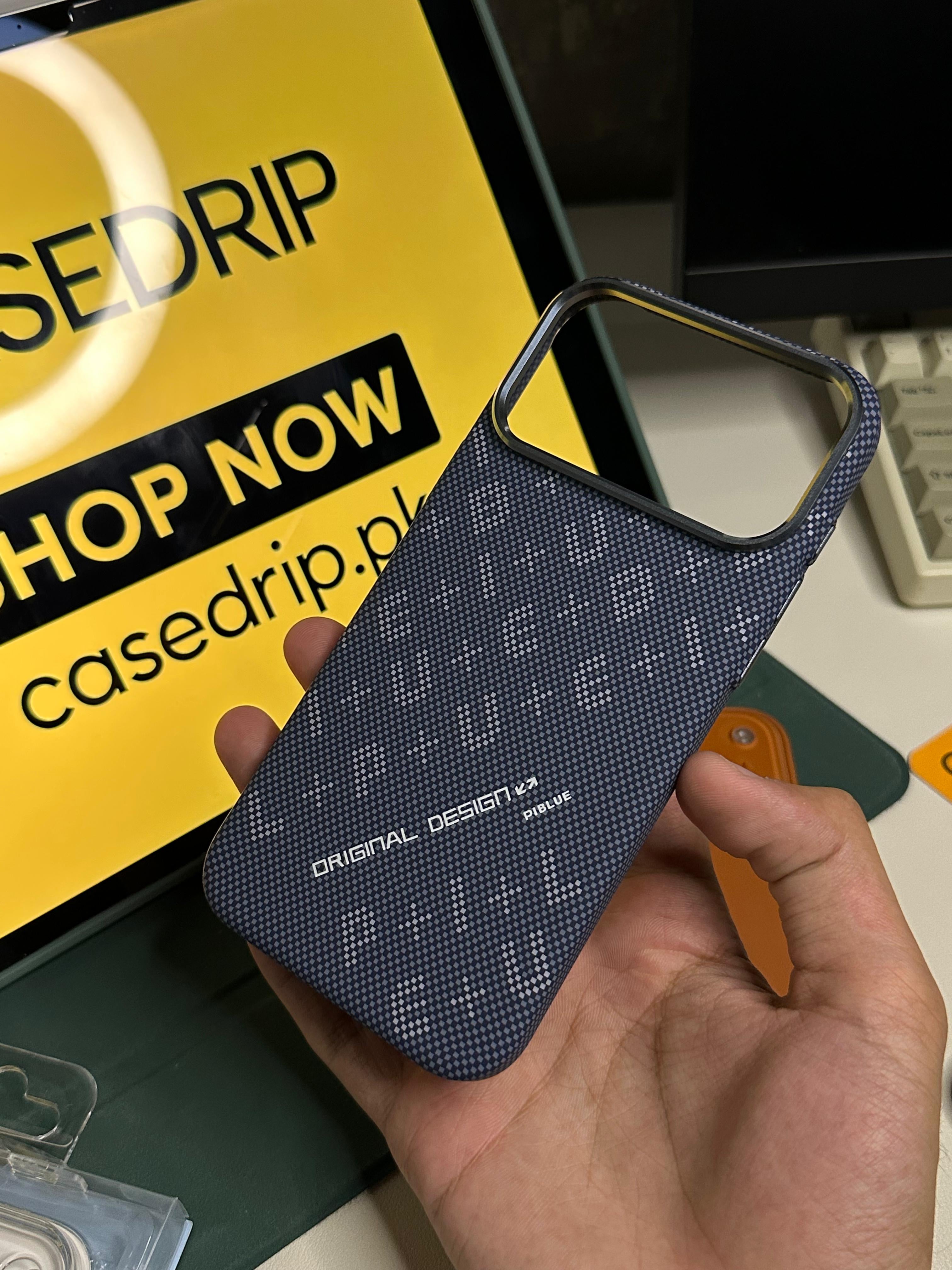 Piblue Carbon Texture Cases 17 Pro Max