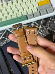 Santa Barbara Polo Premium Leather Apple Watch Strap (44/45/46/49'mm)