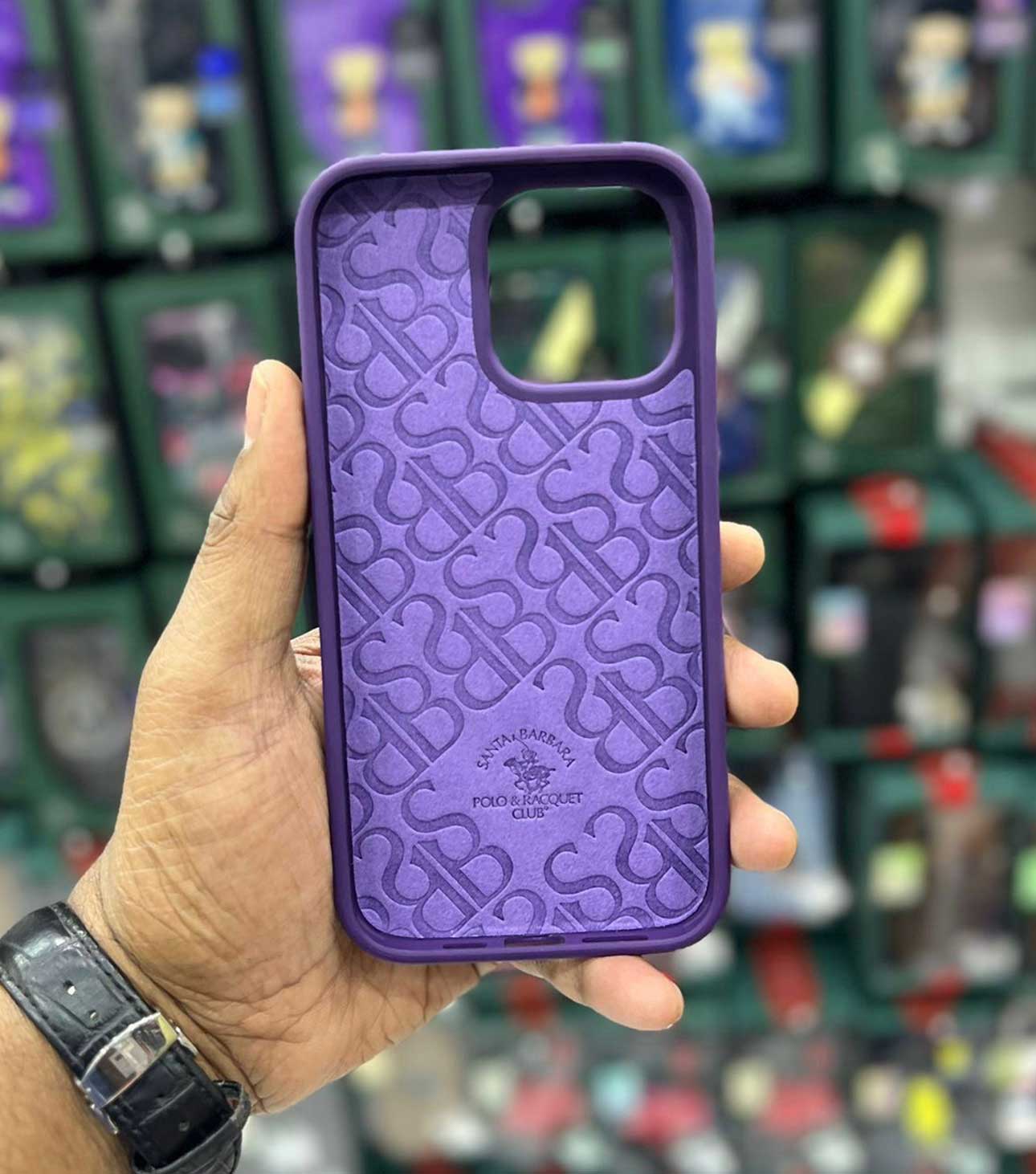 Polo Jockey Purple iPhone 14 Pro Max