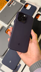 Mag Armour Spigen Purple iPhone 14 Pro and max