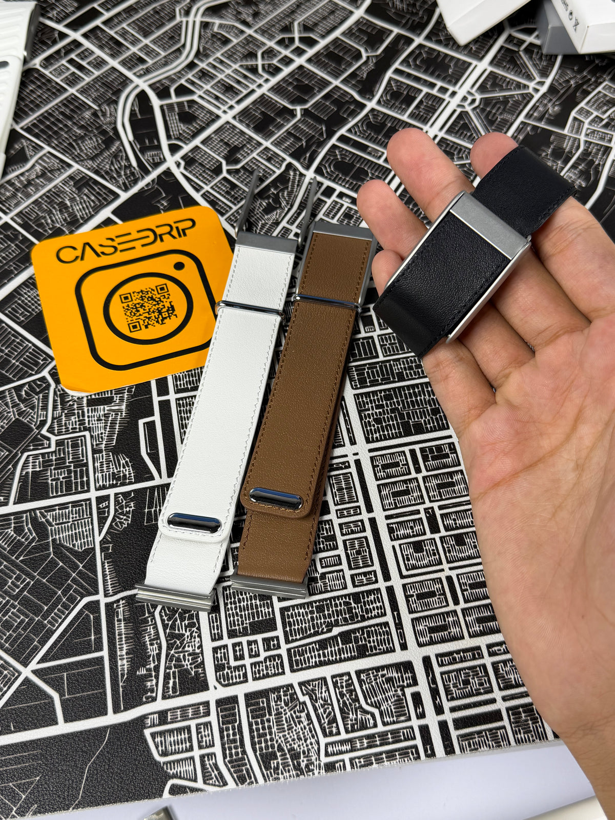 Whoop 5.0(one and peak) leather band(strap only)