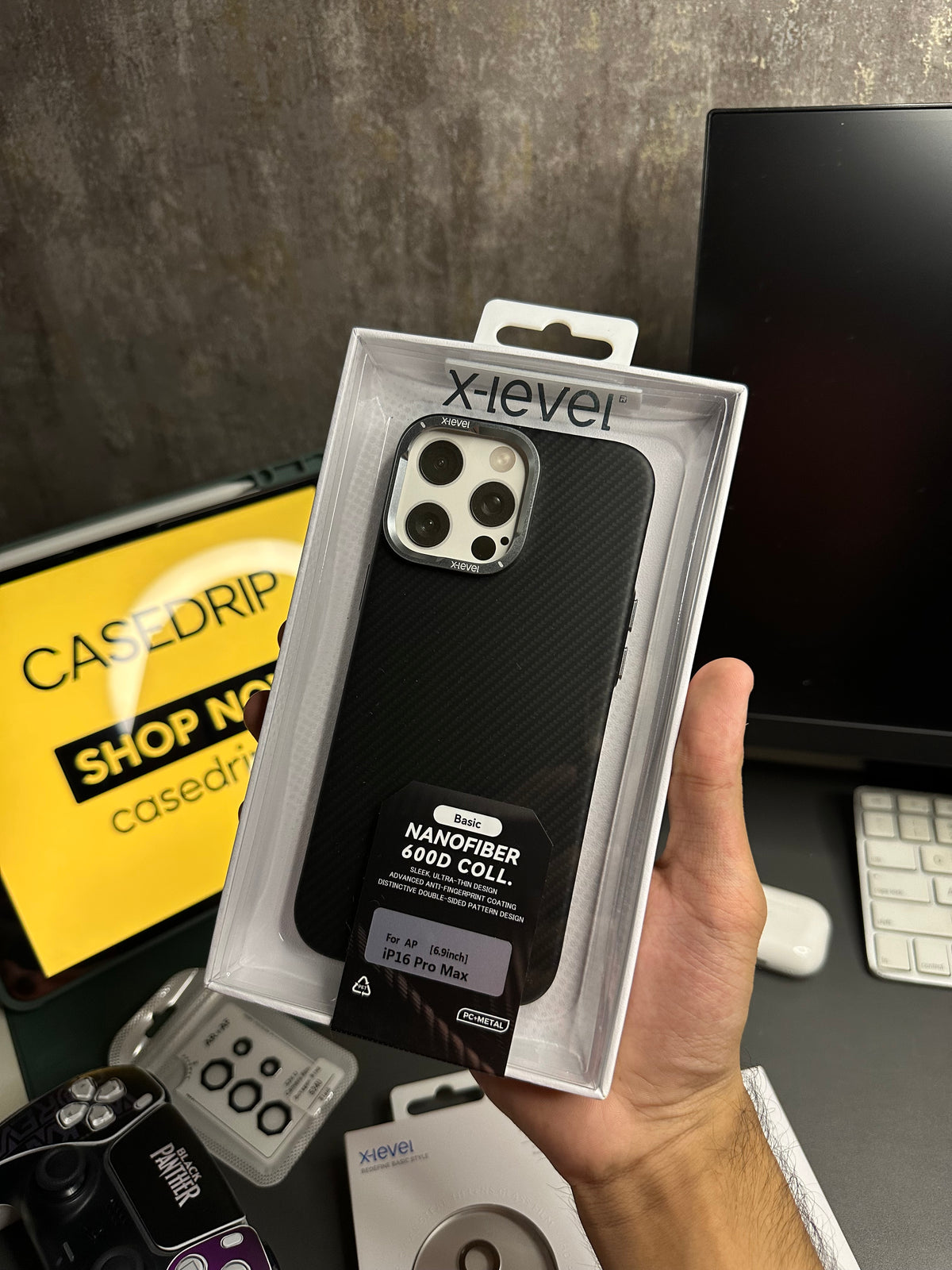 X level nanofiber 600D 16 pro max