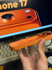 Spigen Border Magsafe Case Cosmic Orange 17 Series