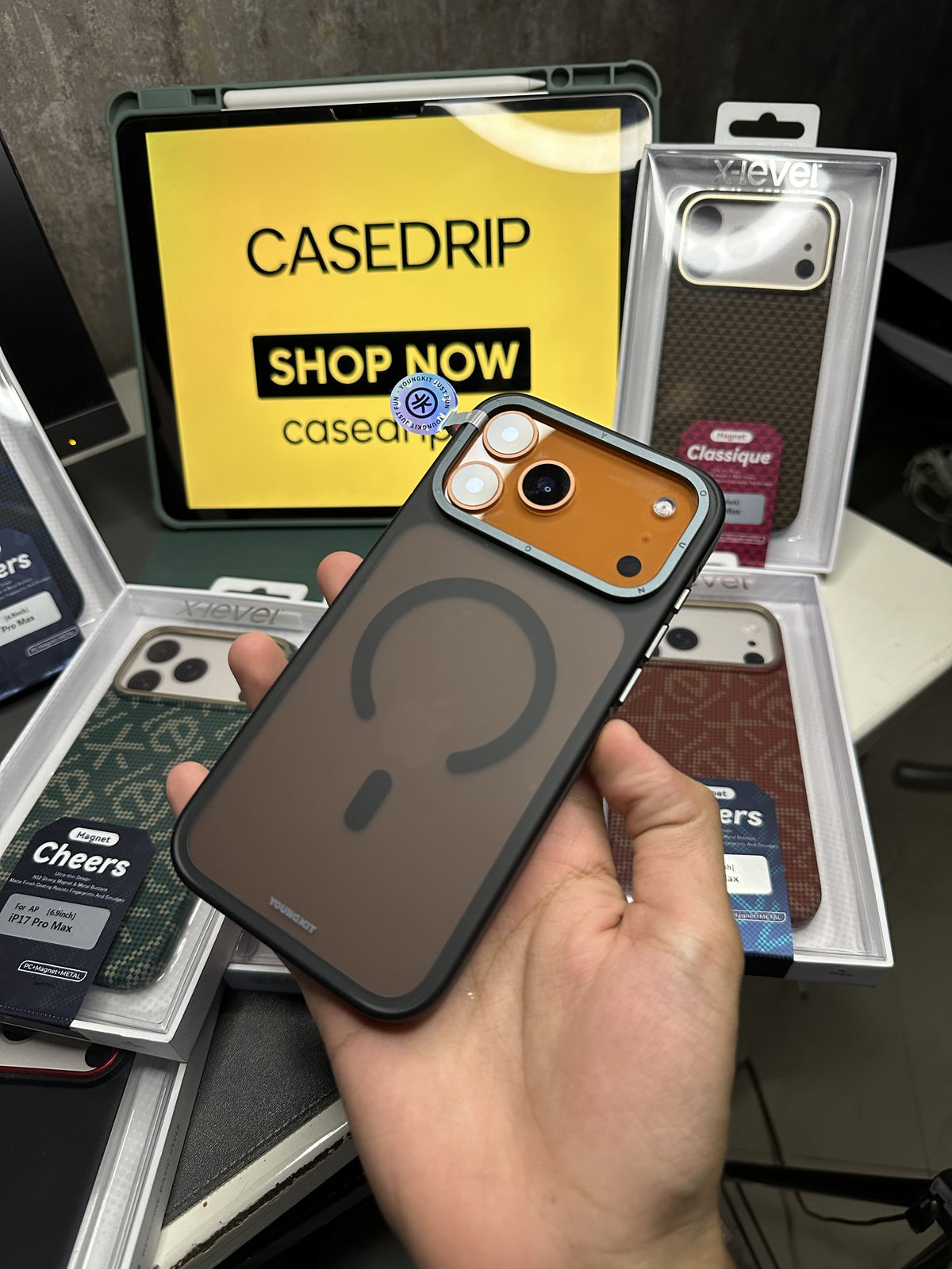 Youngkit rock sand iphone 17 Pro max