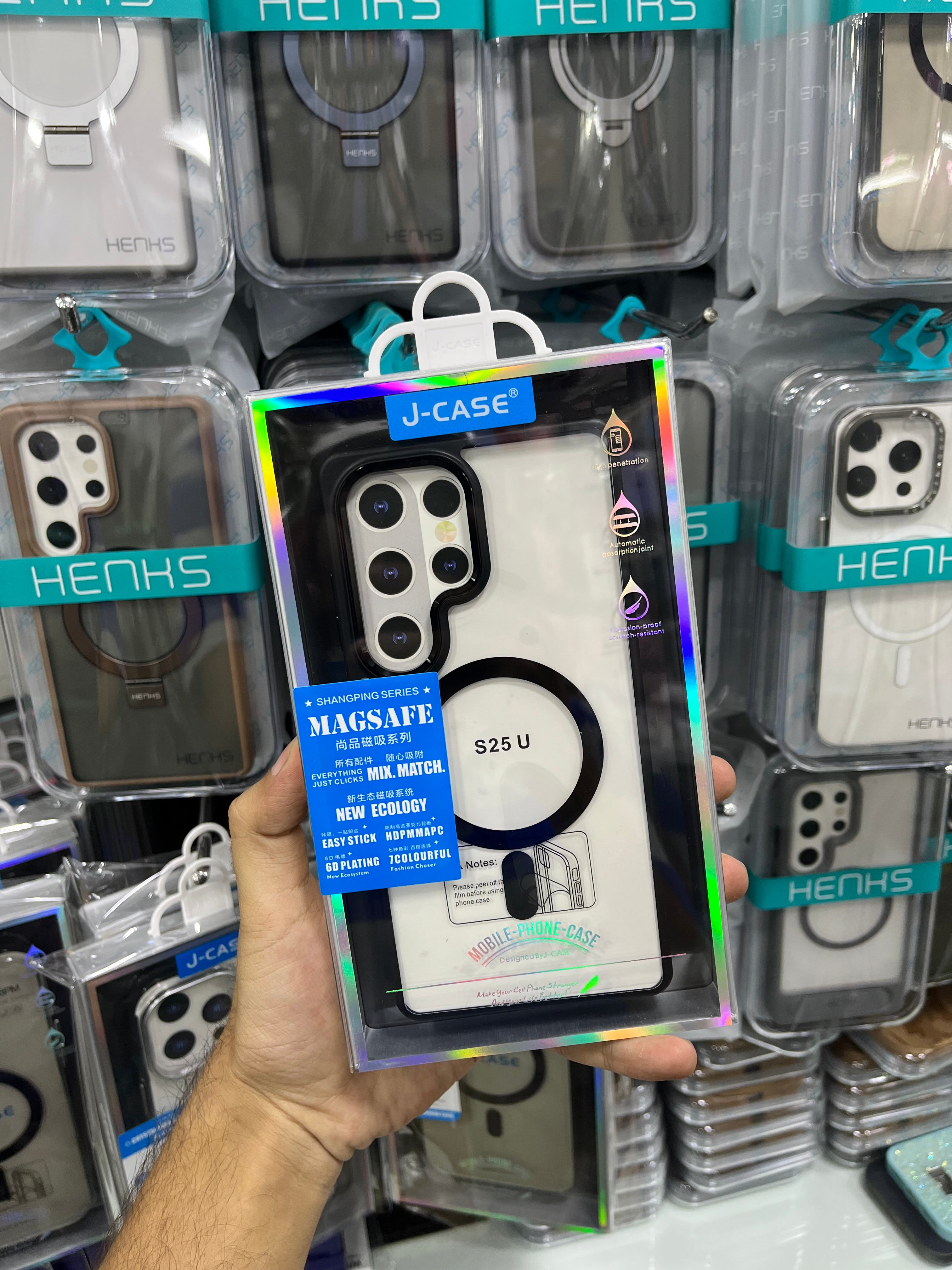 J Case Border MagSafe S25 Ultra