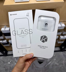 KZDOO HD Clear Sapphire Tempered Glass Pack of 2 With Installation Kit 17/18 Pro Max