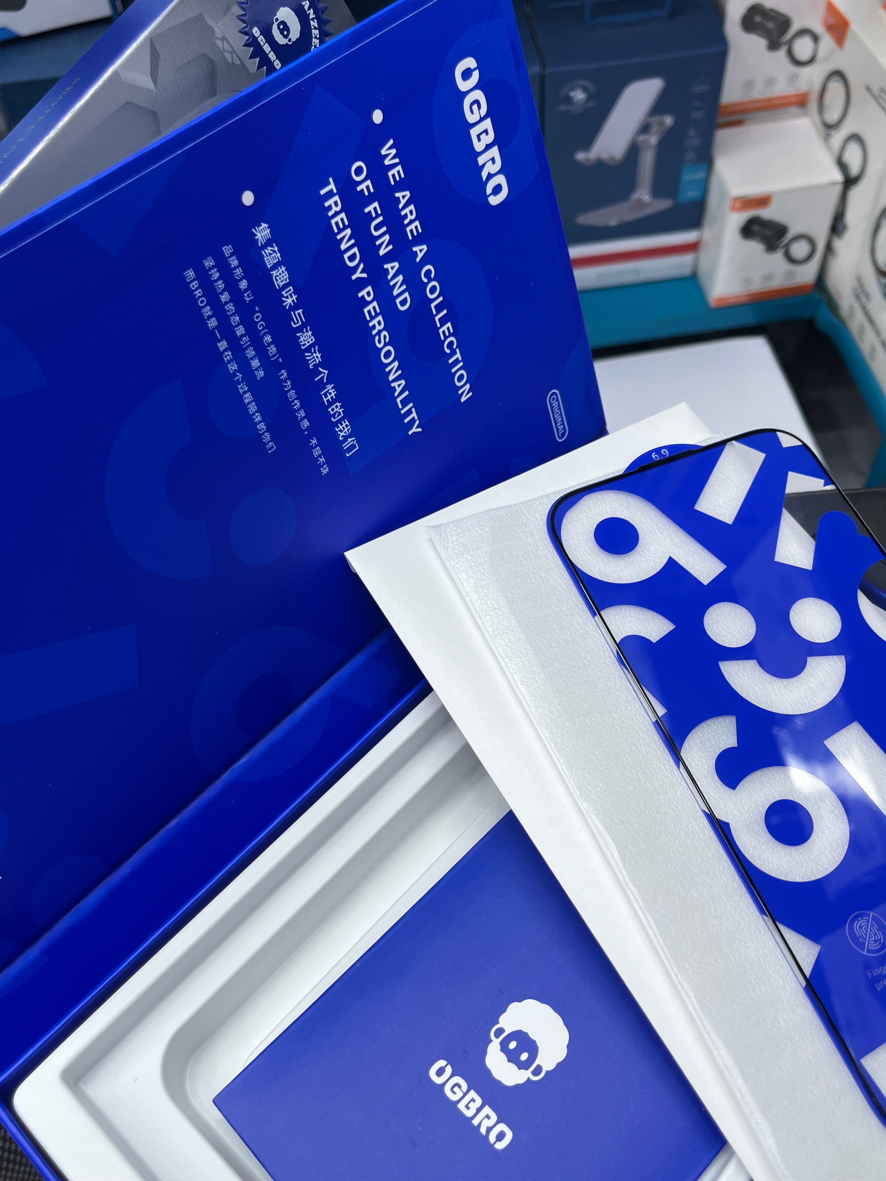 OGBRO Clear Tempered Glass
