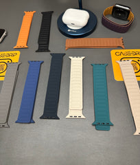 Silicone magnetic straps