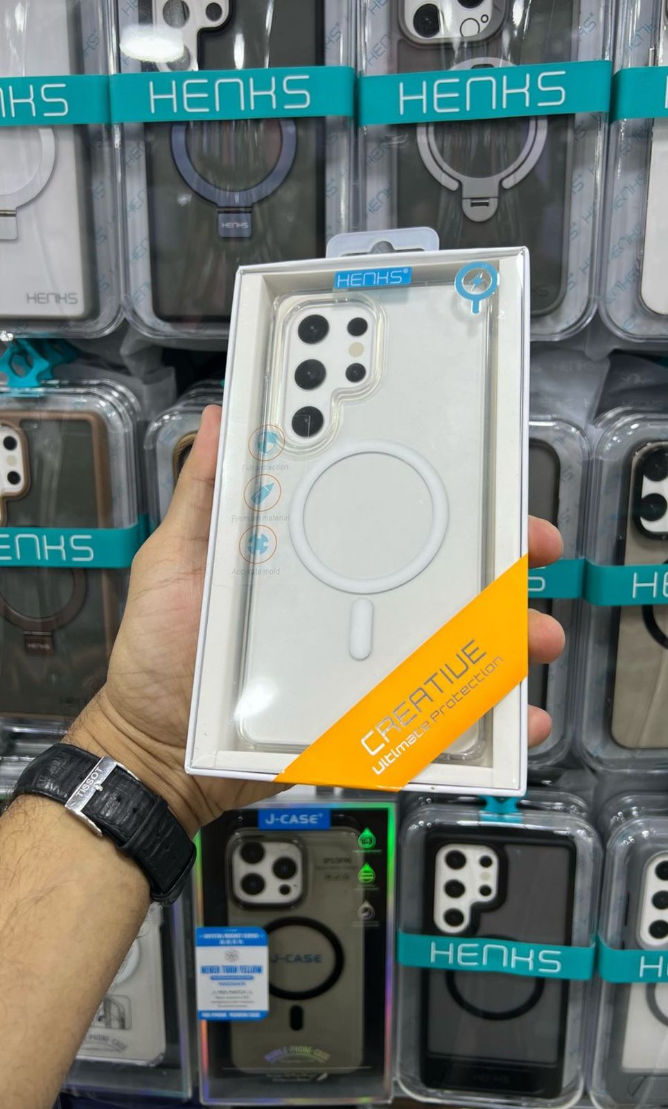 Henks Clear MagSafe S25 Ultra