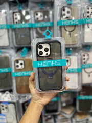 Henks Matt MagSafe Stand Case 16 pro max
