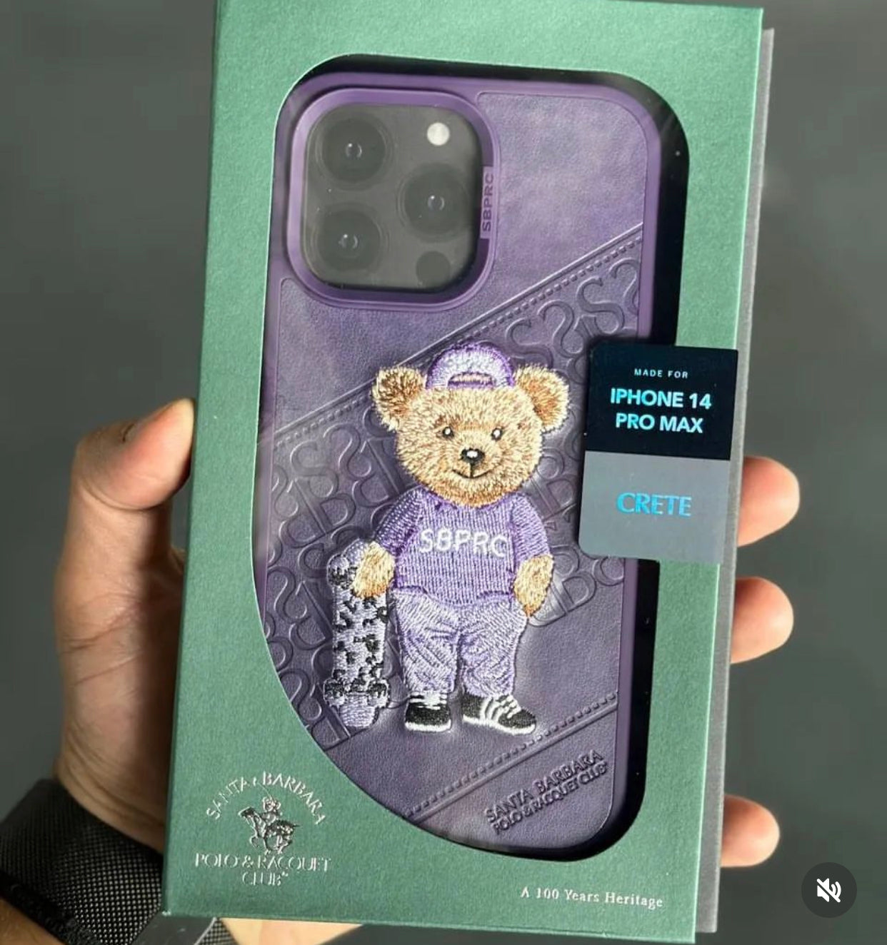 Polo bear 14 series purple