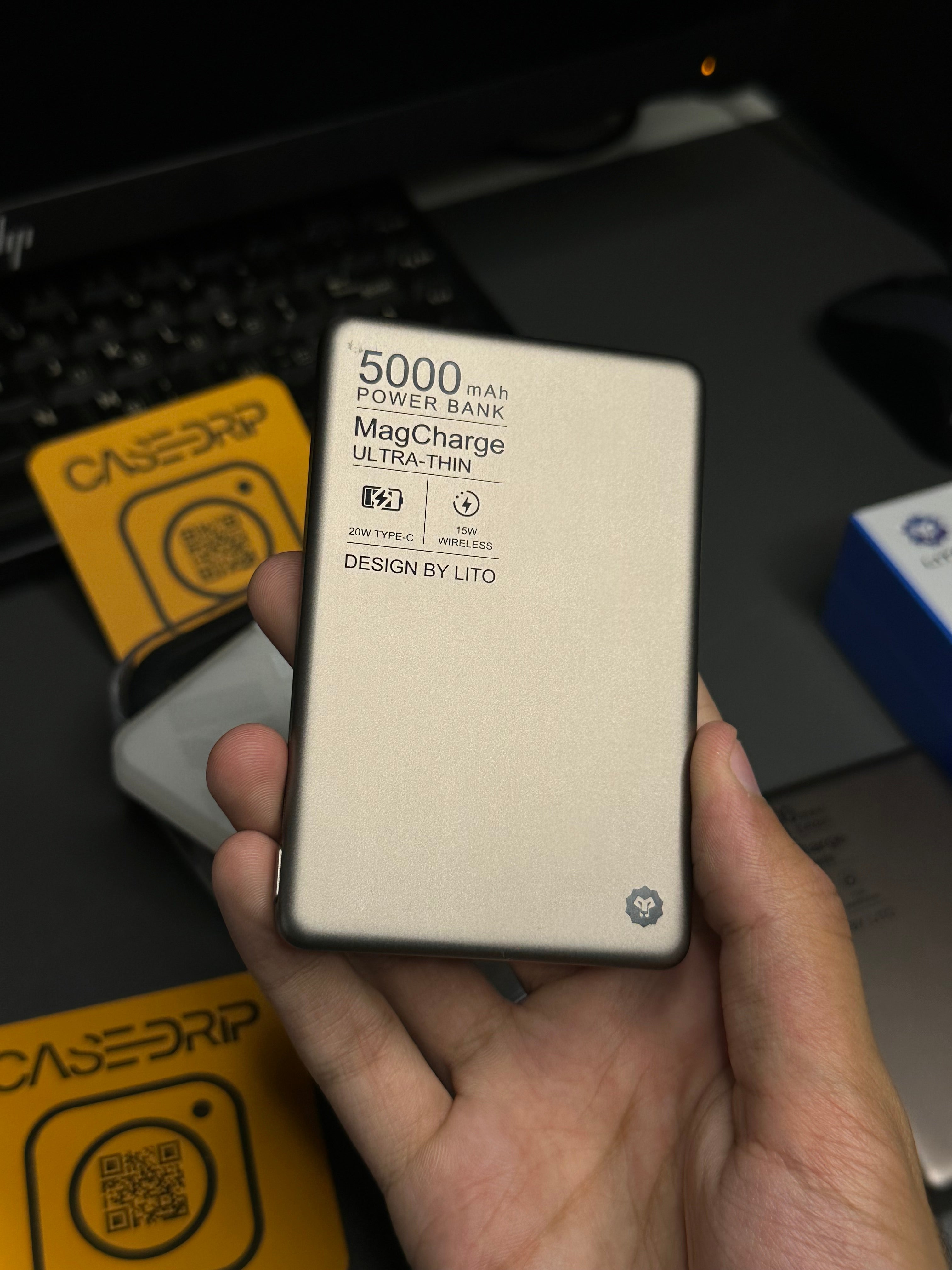Lito wireless desert powerbank