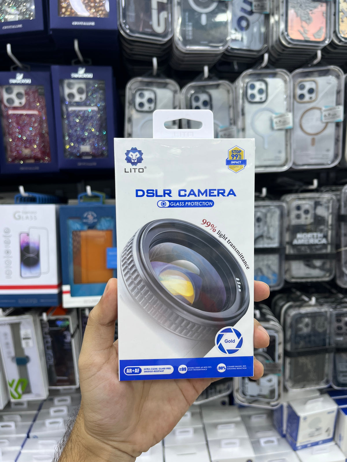 Lito DSLR Camera Lens 16 pro/max Dessert Titanium