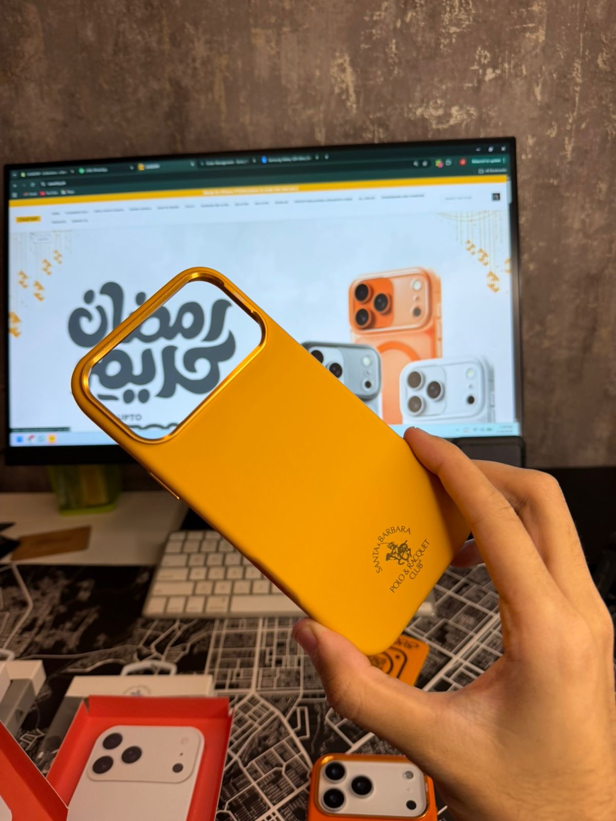 Polo Simon Silicone MagSafe Cases 17 Pro Max