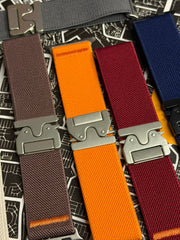Nylon Stretch Apple Watch Straps with Master Lock