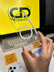 X Level Sparkling Clear Case Fold 7 with Hinge