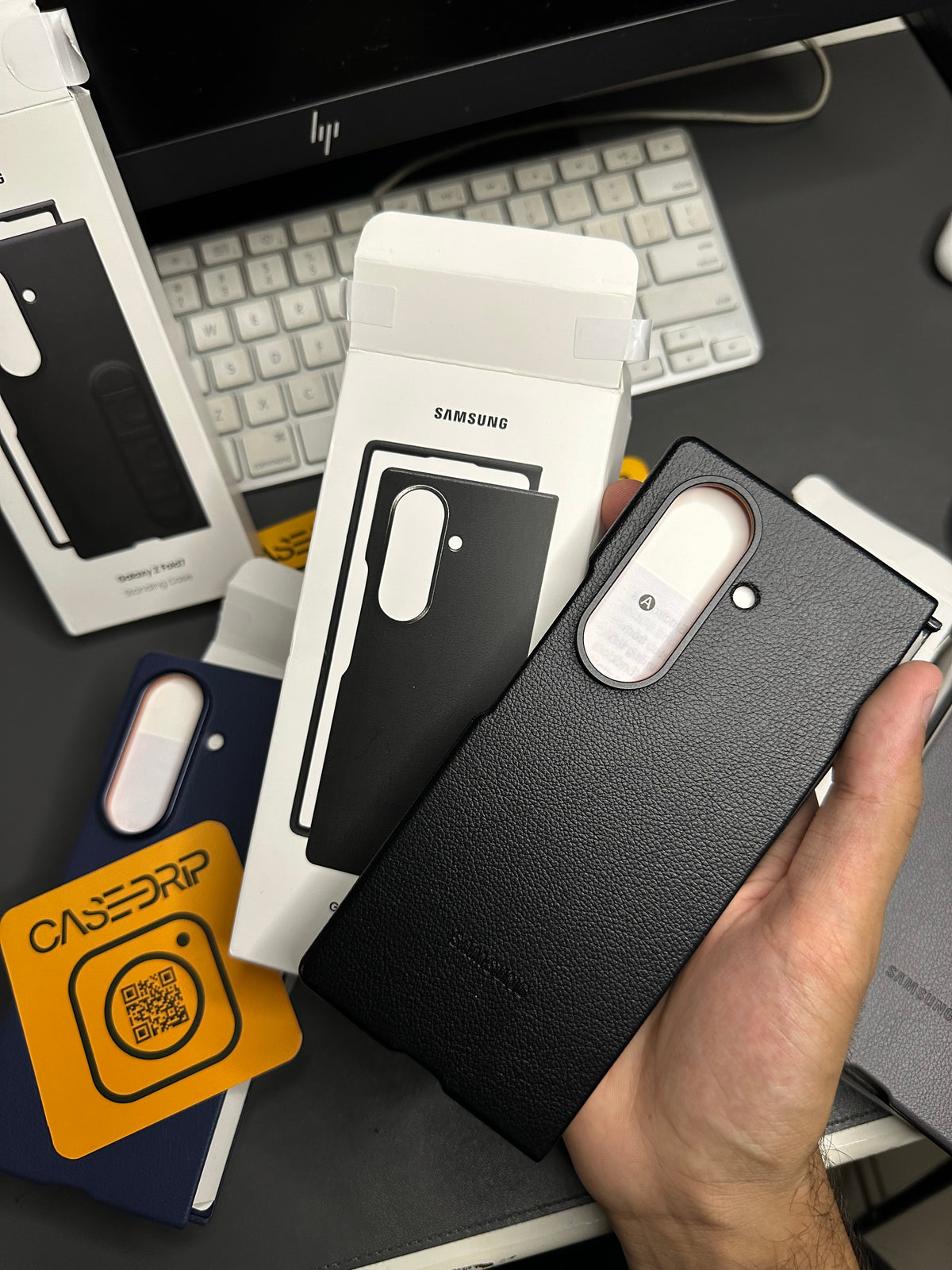Samsung Z fold 7 kindsuite leather case