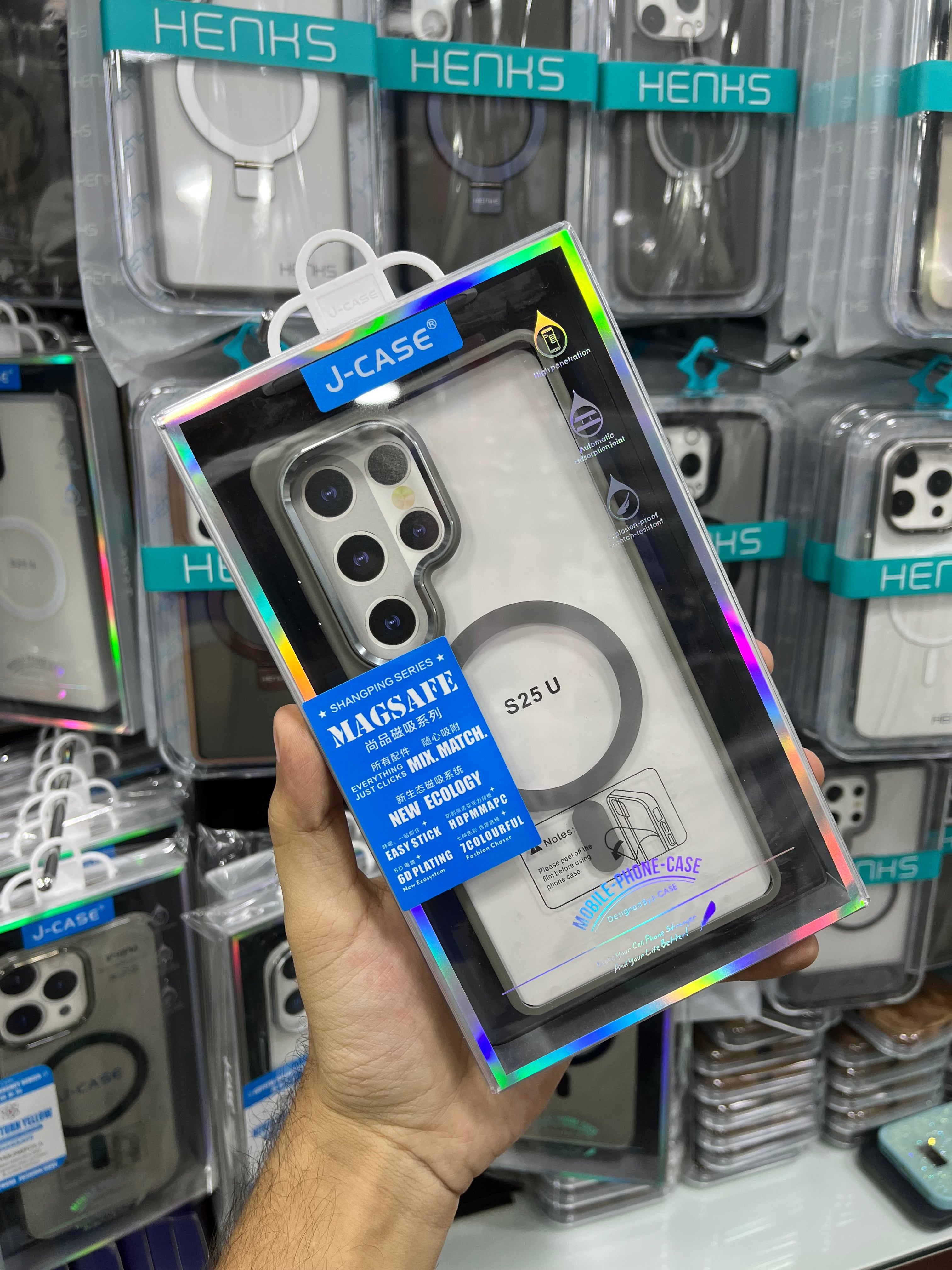 J Case Border MagSafe S25 Ultra