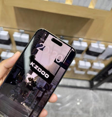 KZDOO HD Crystal Clear Tempered Glass Protector 16/17 Pro Max