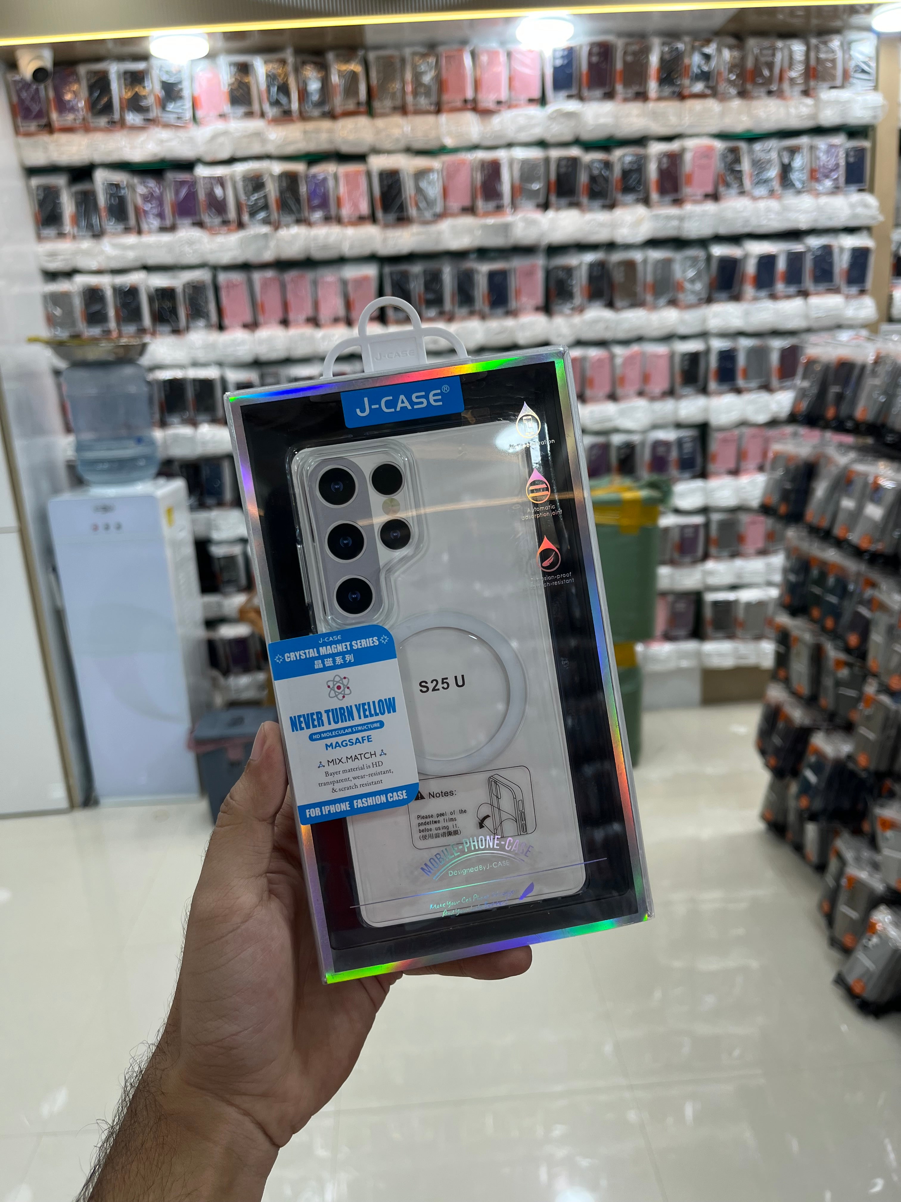 J Case S25 Ultra Non Yellowing Clear Case