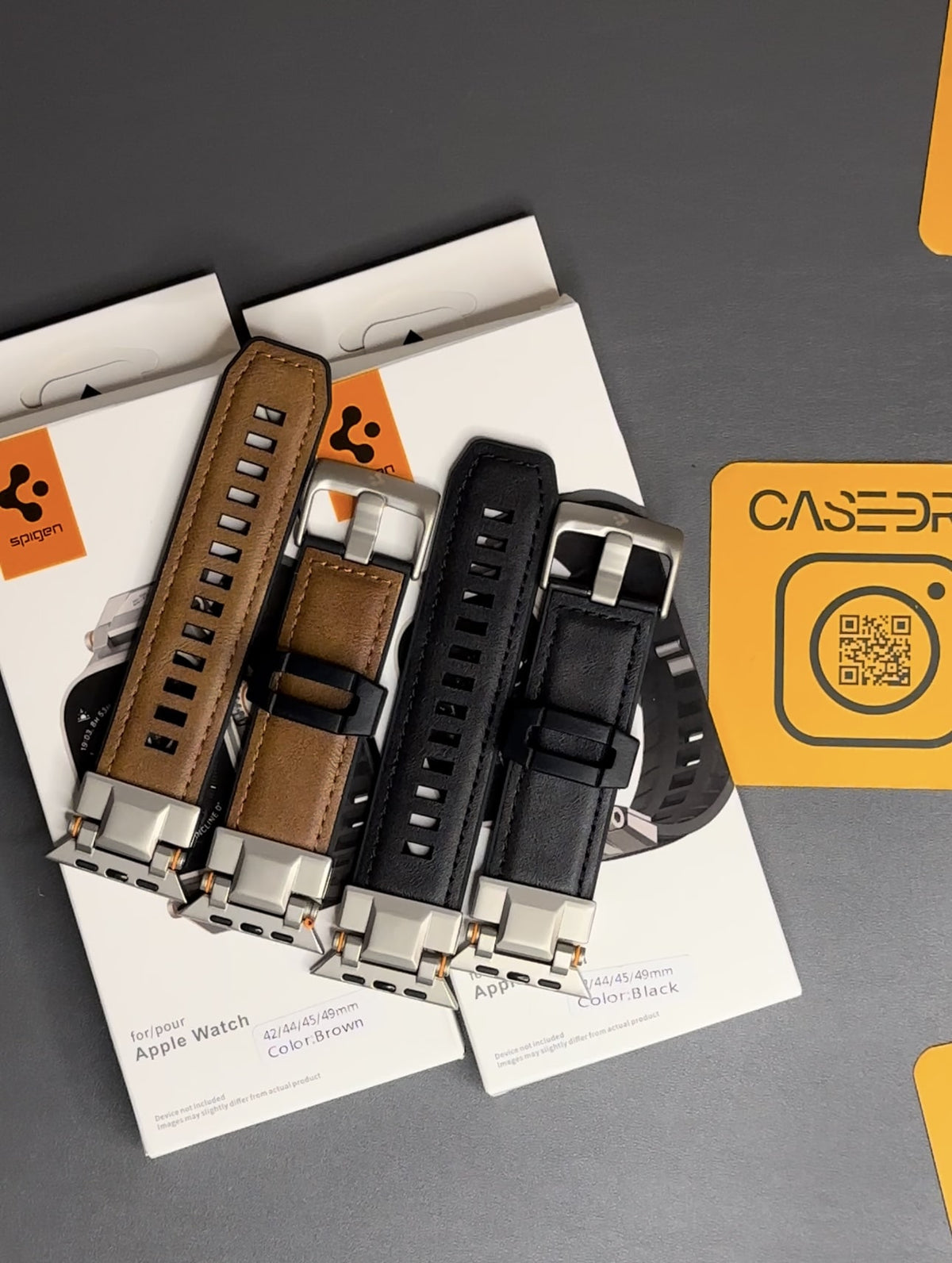 Restocked...Spigen leather straps