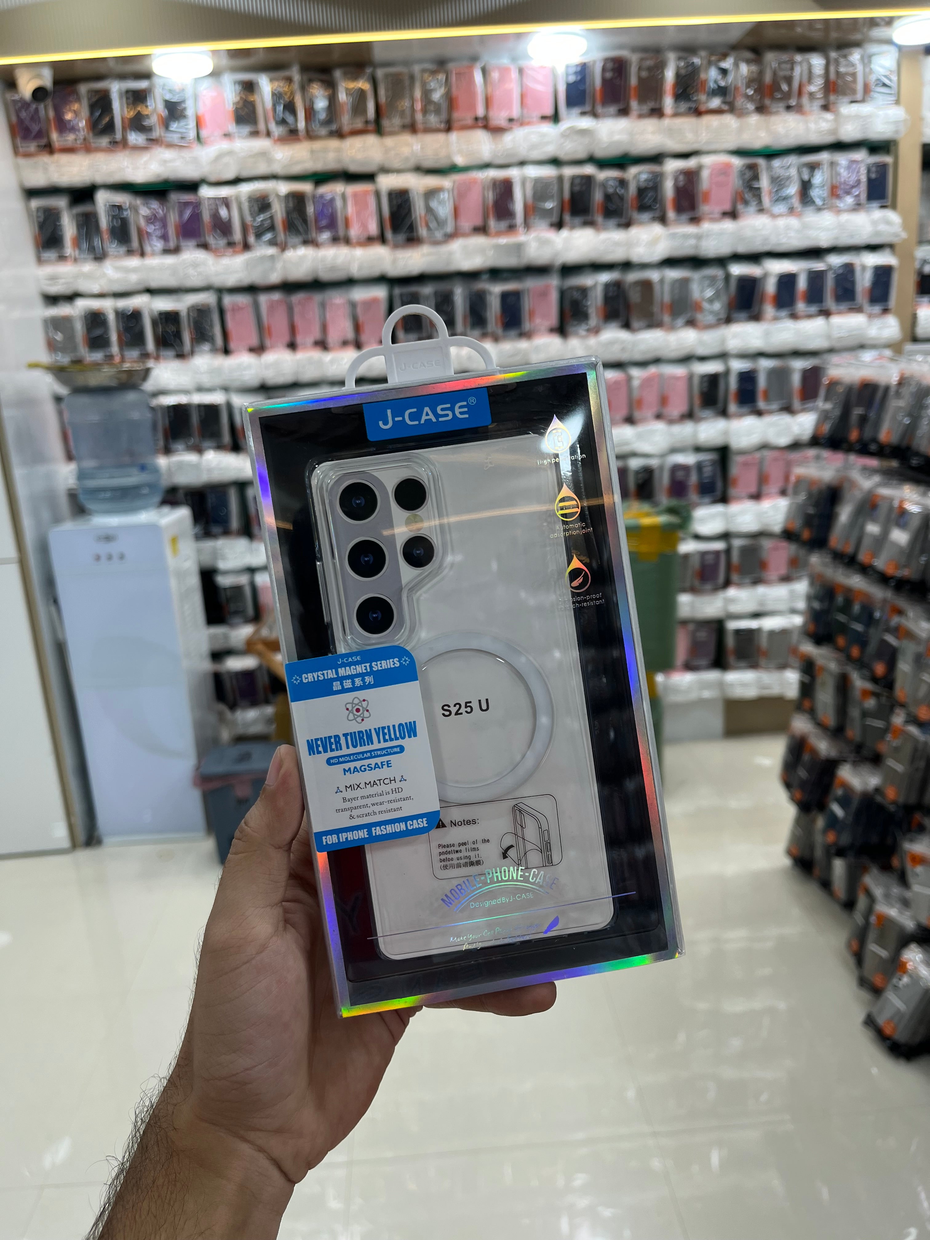 J Case S25 Ultra Non Yellowing Clear Case