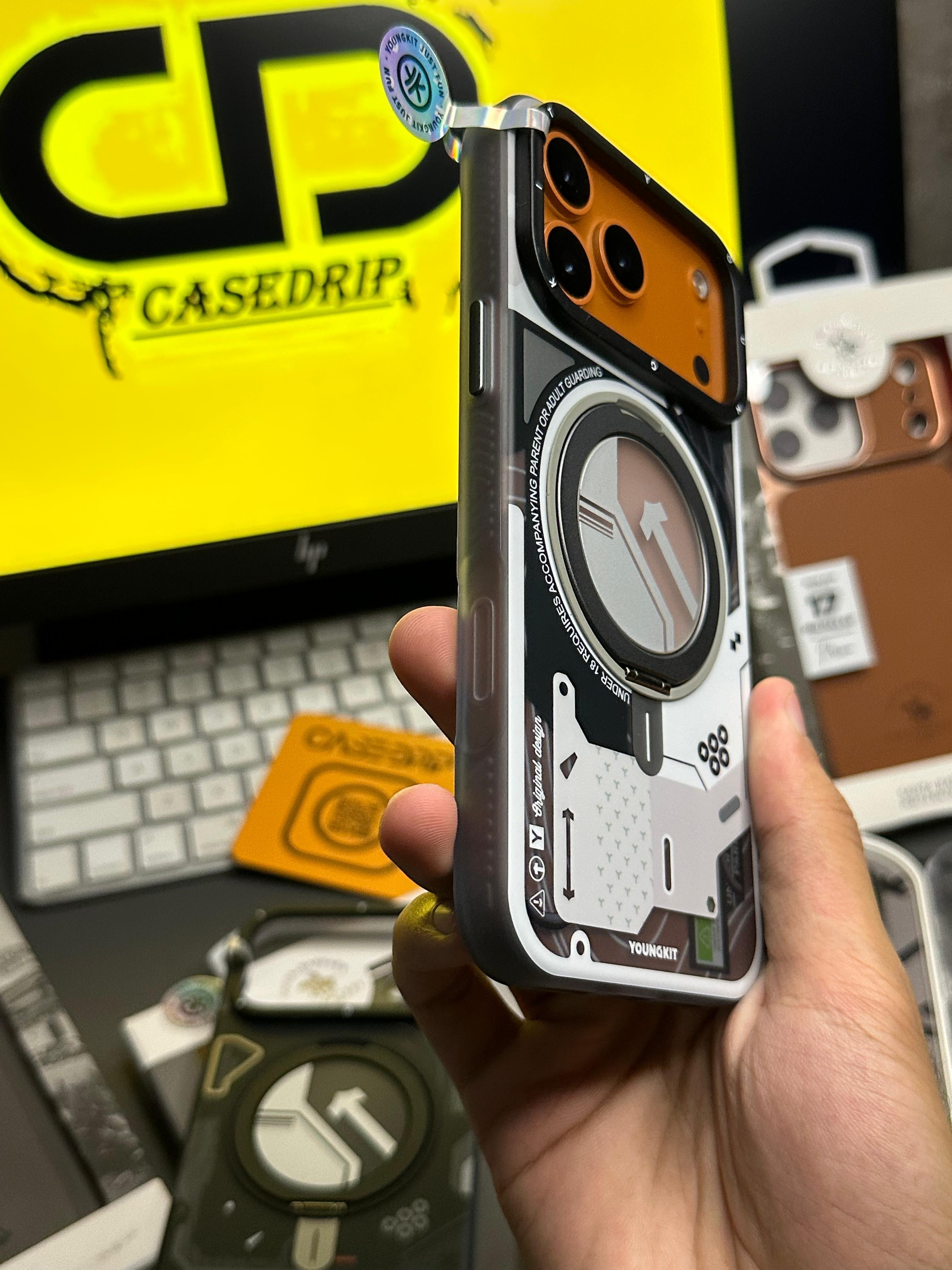Youngkit Cyberpunk Stand Cases 17 Series