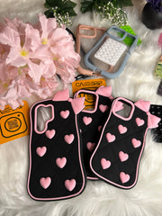 Heart bow case