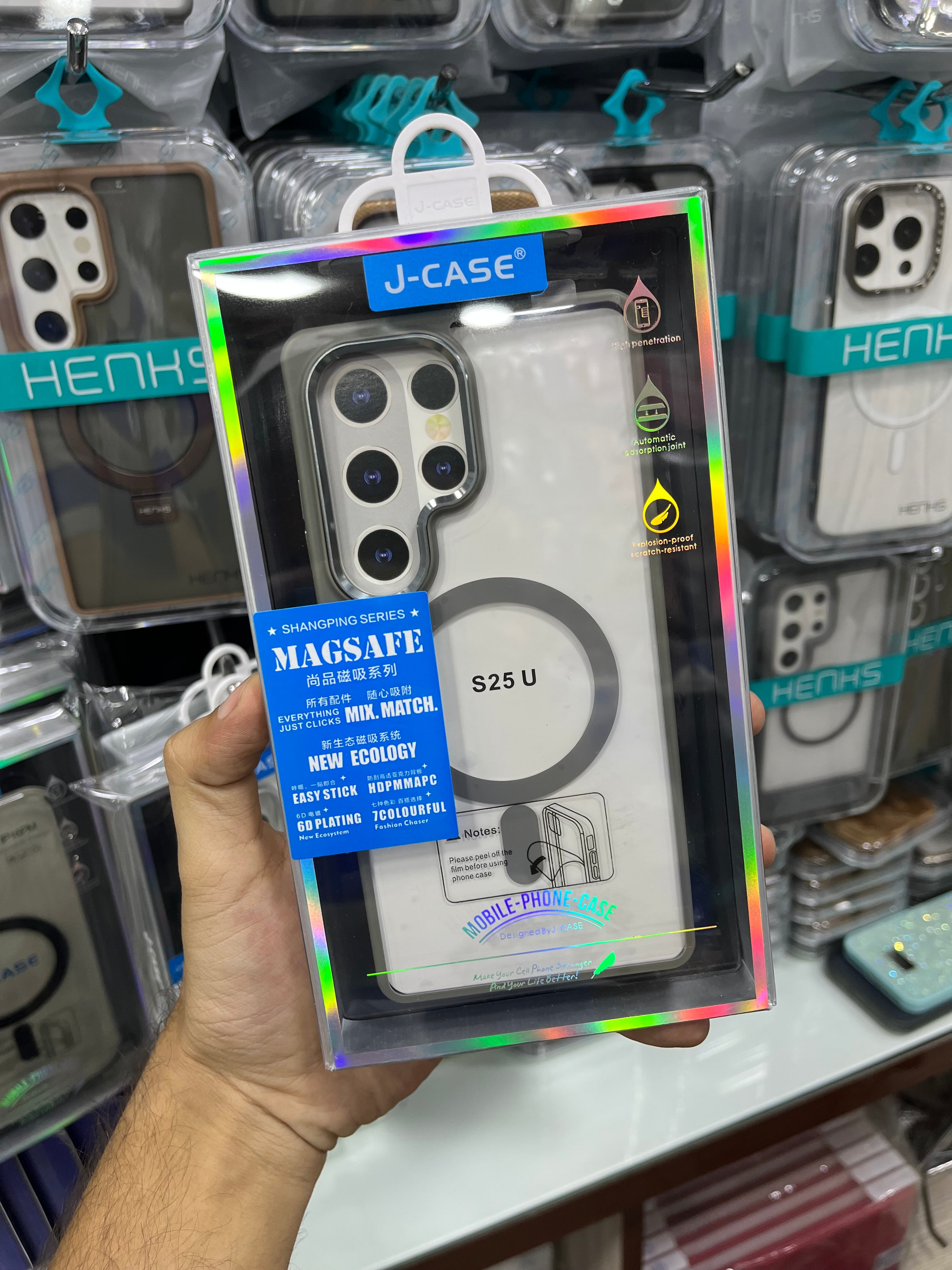 J Case Border MagSafe S25 Ultra