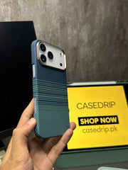 Sea Green Sunset Carbon Case Same as Pita** 17 Pro Max