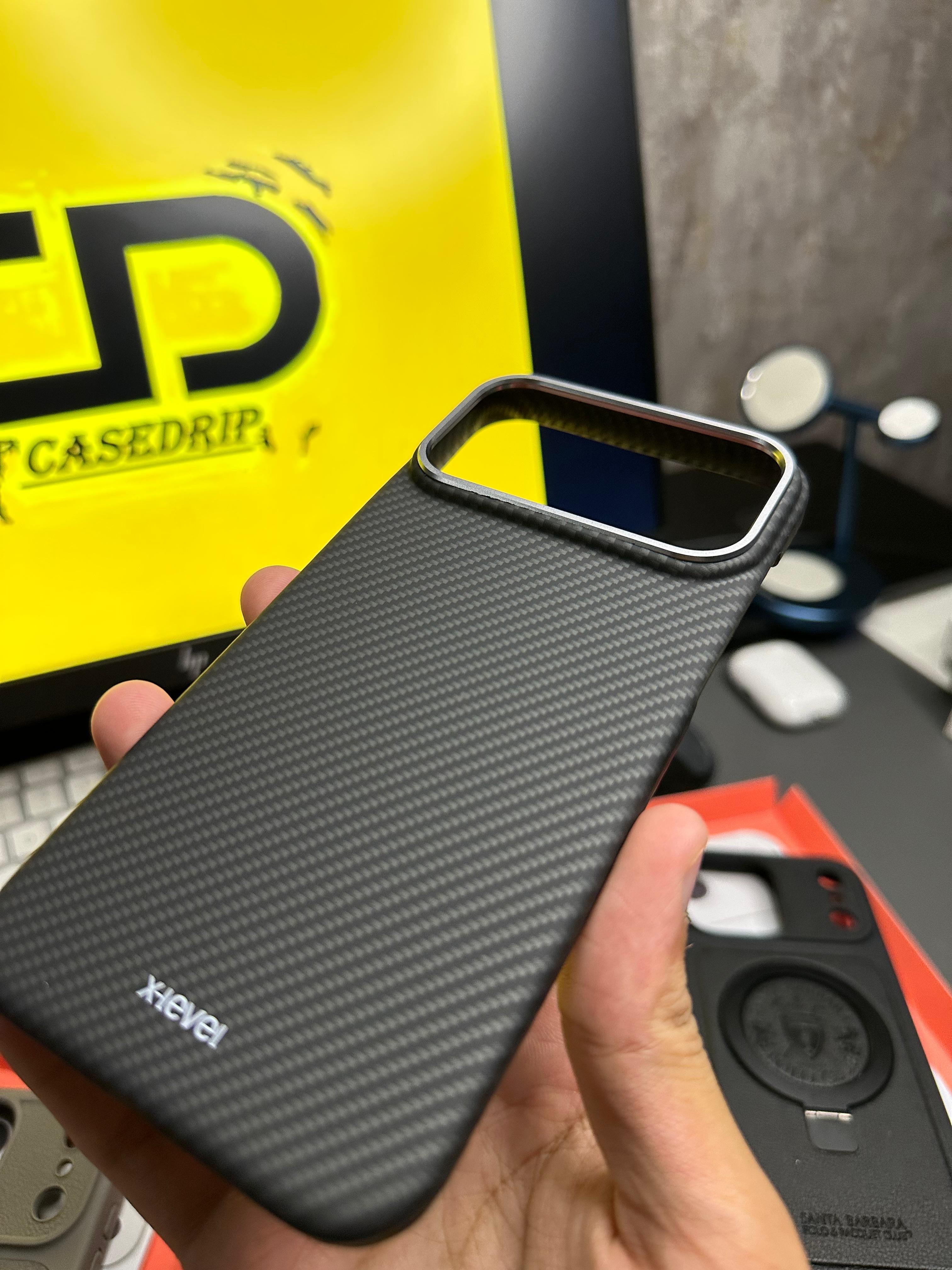 X level Black Carbon Case 17 Series