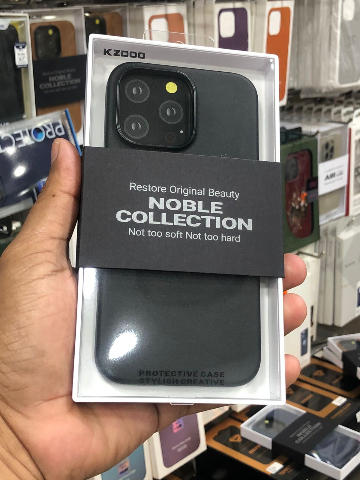 Noble Collection Leather Case Black