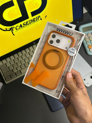 WHWU Stand Case Cosmic Orange 17 Pro Max