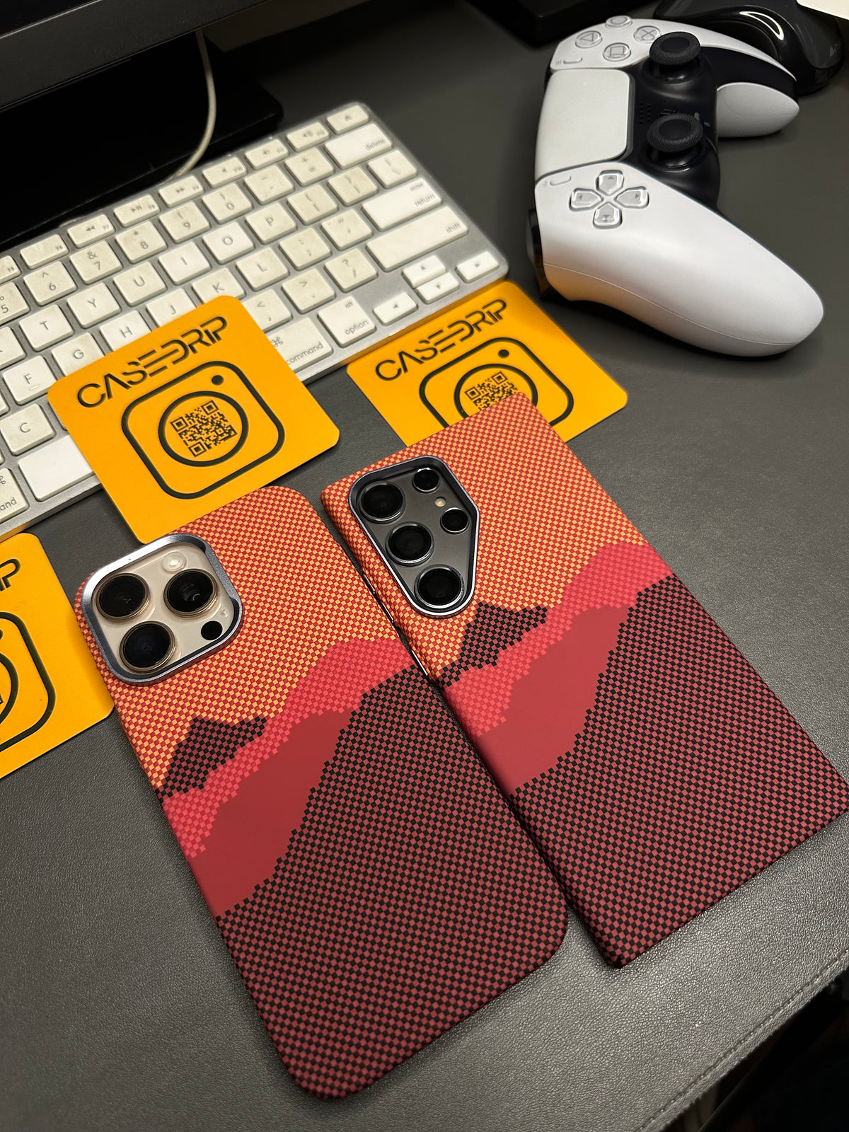 Luxo orange mountain