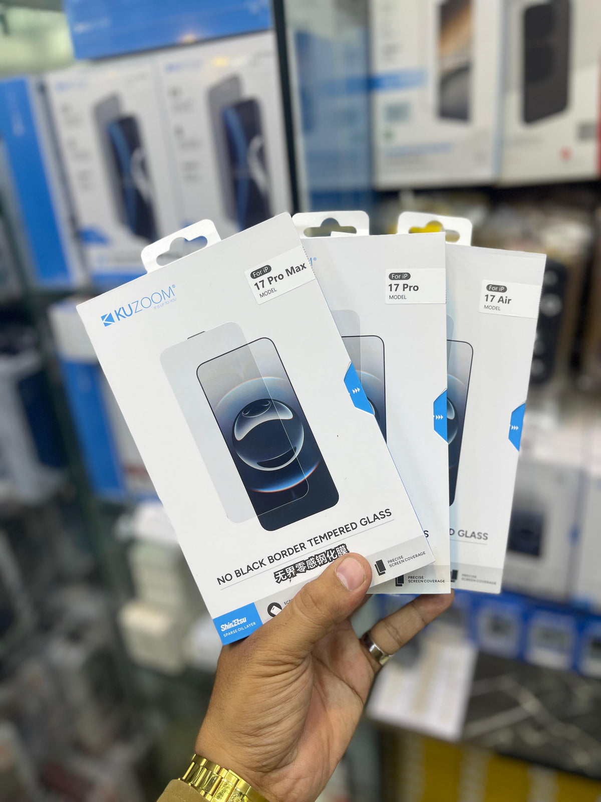 Kuzoom borderless protector 17 series