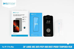 Kuzoom privacy anti beep glass 17 series