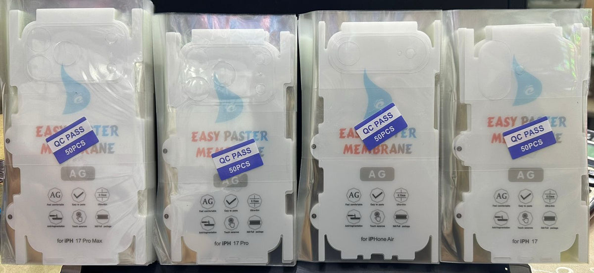 Membrane back sheet matte