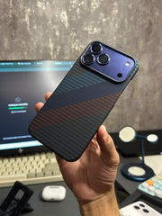 BMW 3 Stripes Carbon Pattern Case Same as Pita** 17 Pro Max