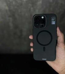 YOUNGKIT ORIGNAL.Hermit Series Black iPhone 15 Pro Max