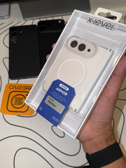 X level armor cream white case iphone duo