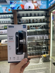 Xmart 8K Borderless Edge To Edge Curved Glass (HD Clear and Privacy)