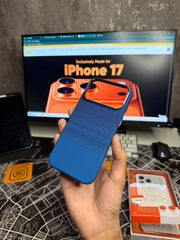 Luxo New Blue Sunset Carbon MagSafe Case Series